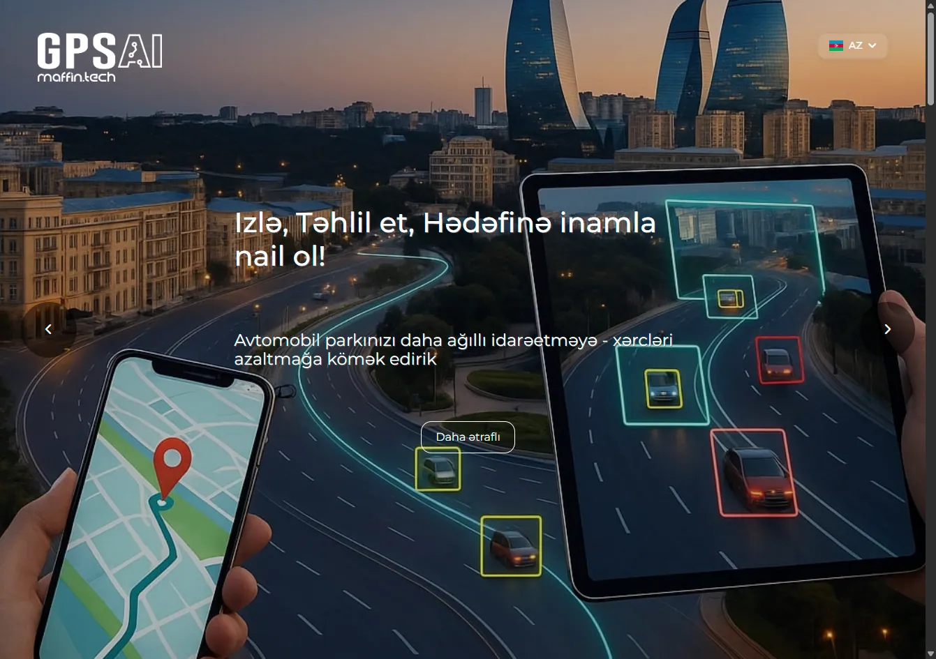 GPS AI screenshot