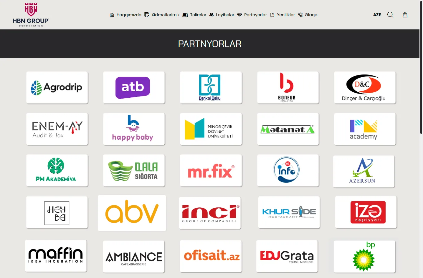 HBNgroup.az screen 8