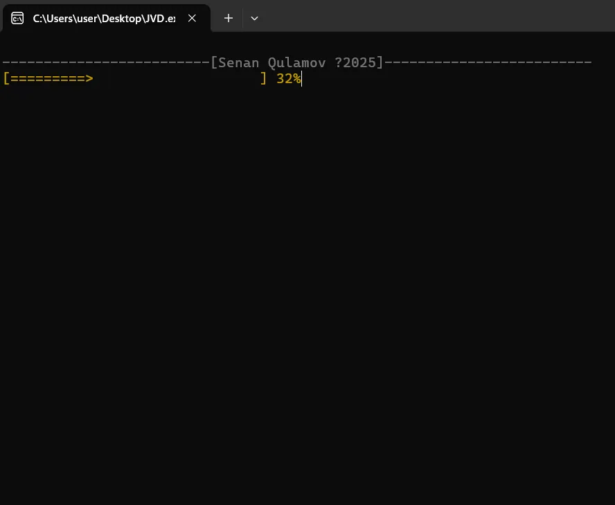 JVD CLI screen 3