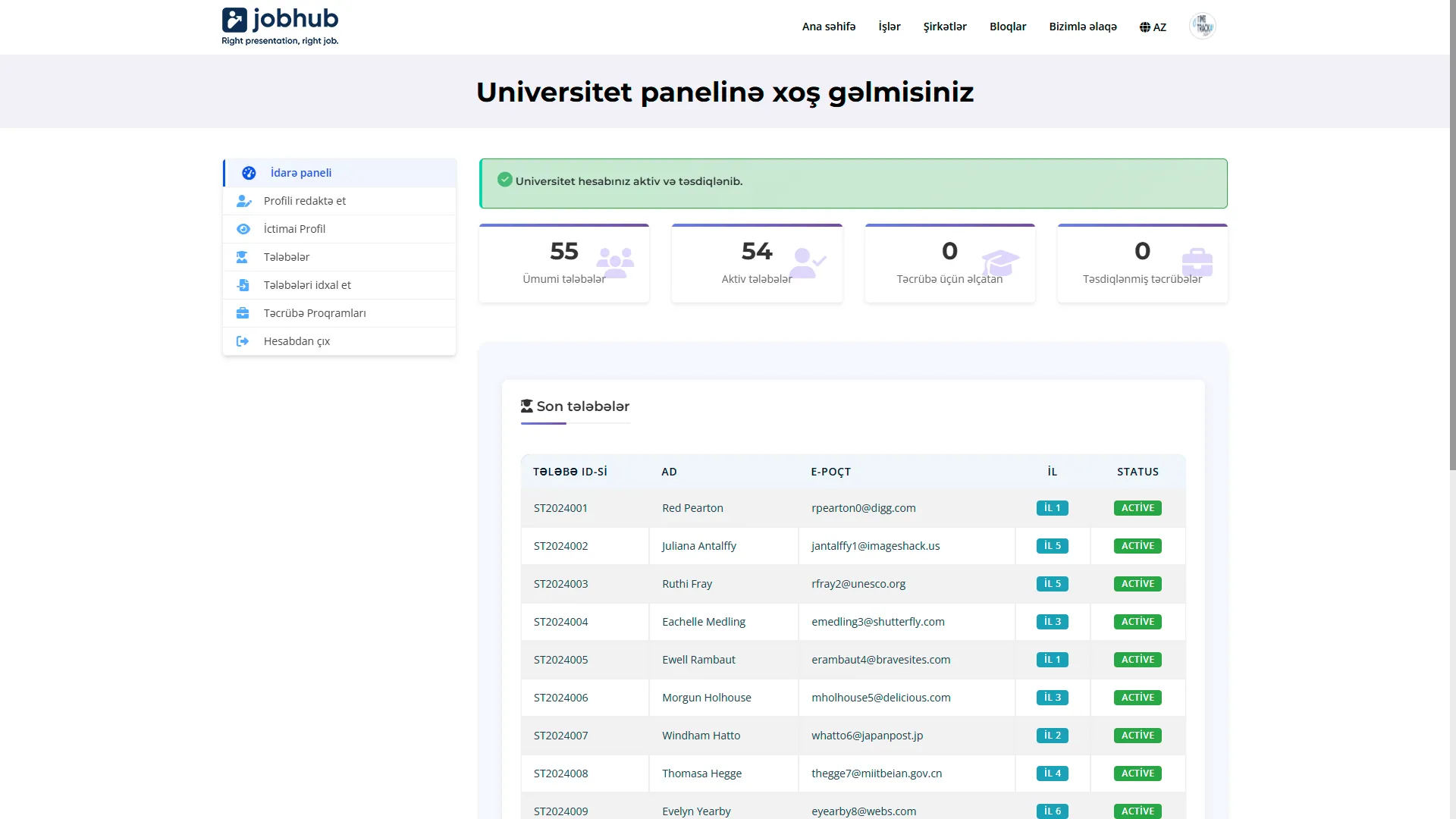 JobHub.az screen 3