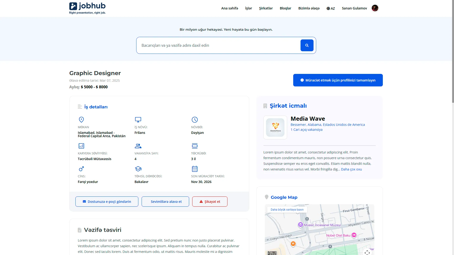JobHub.az screen 8