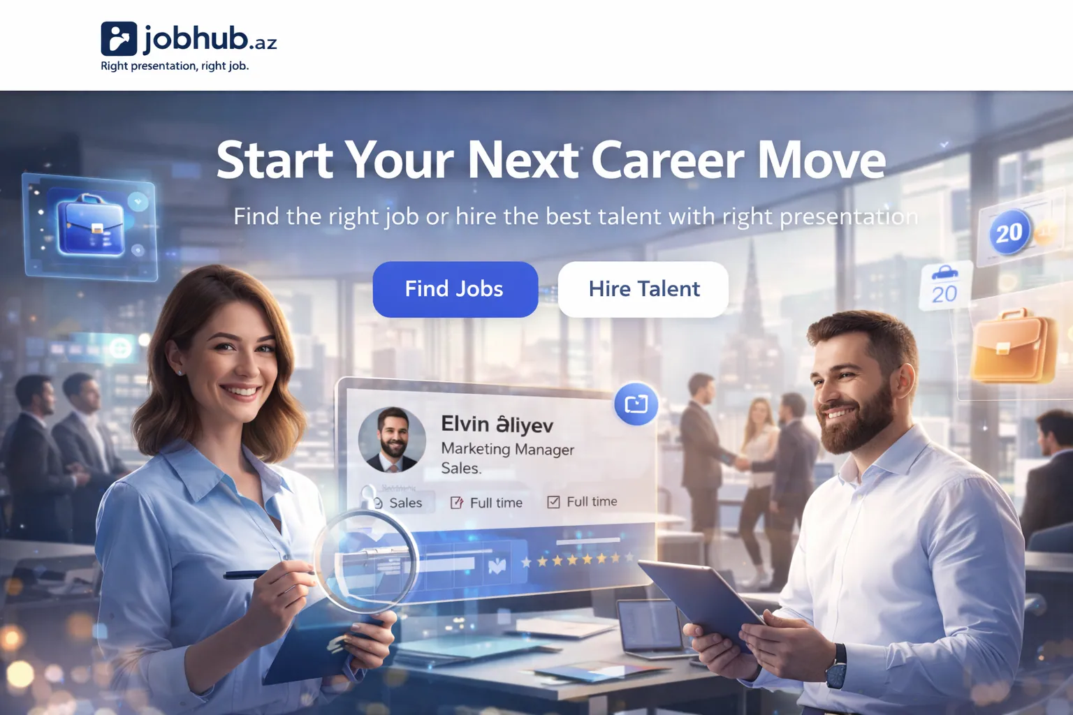 JobHub.az screenshot