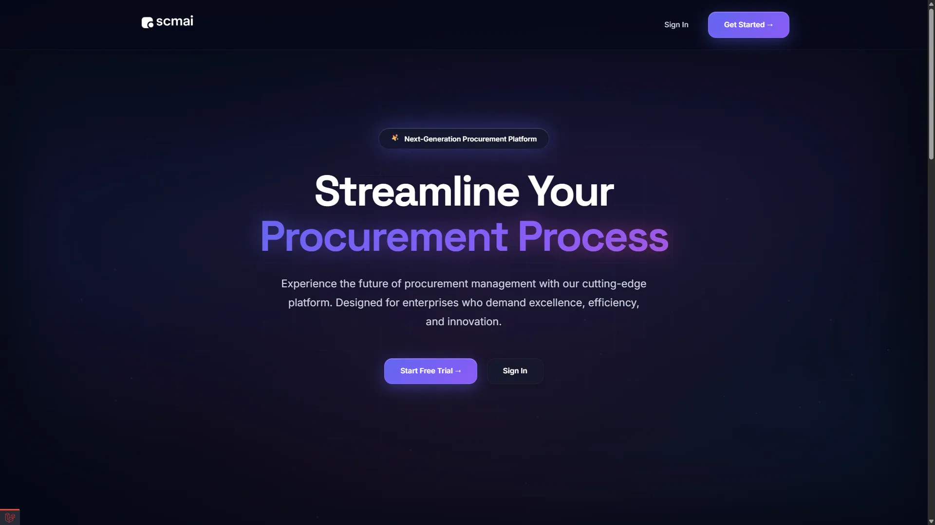 SCMAI screenshot