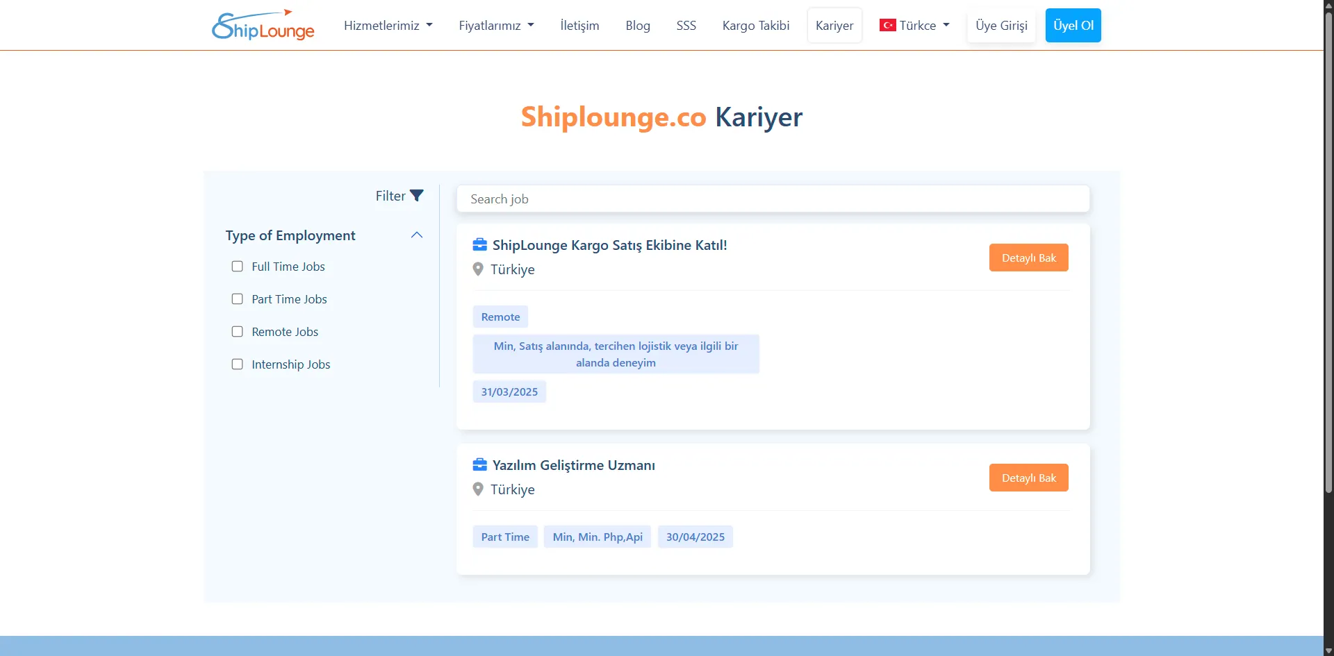 Shiplounge.co screen 6
